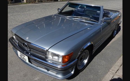 Mercedes Benz 450 SL Ultra Low Mileage Cracking example