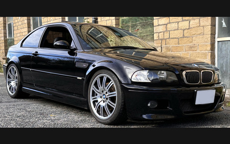 BMW E46 M3 Coupe SMGII Carbon Black