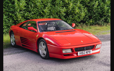 F348 GTB Rosso Black interior LHD