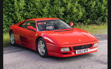 F348 GTB Rosso Black interior LHD
